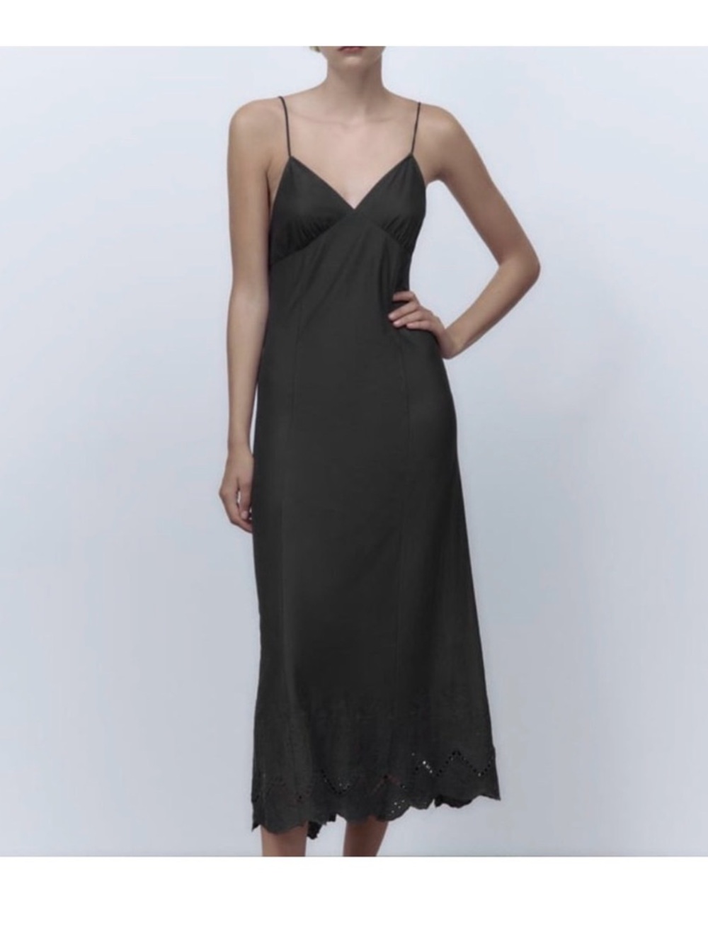Zara Embroidered Dress